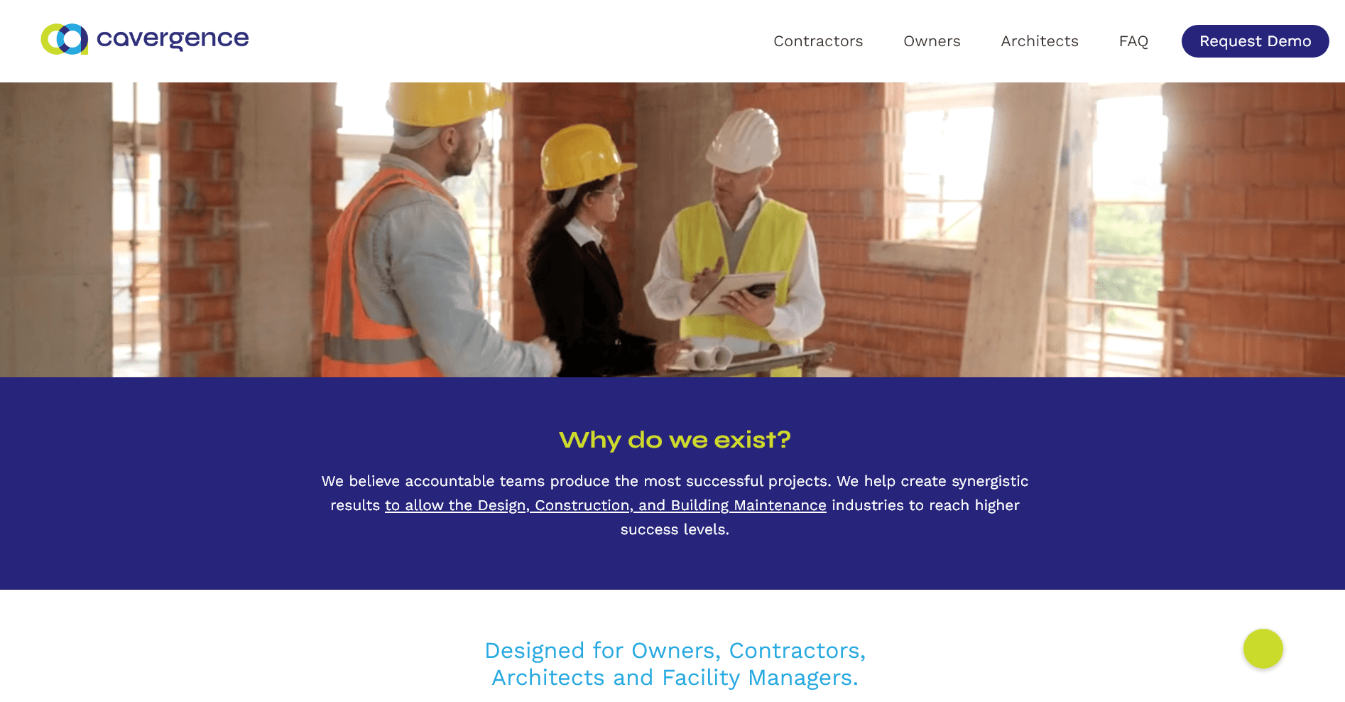 Cavergence Platform Screenshot