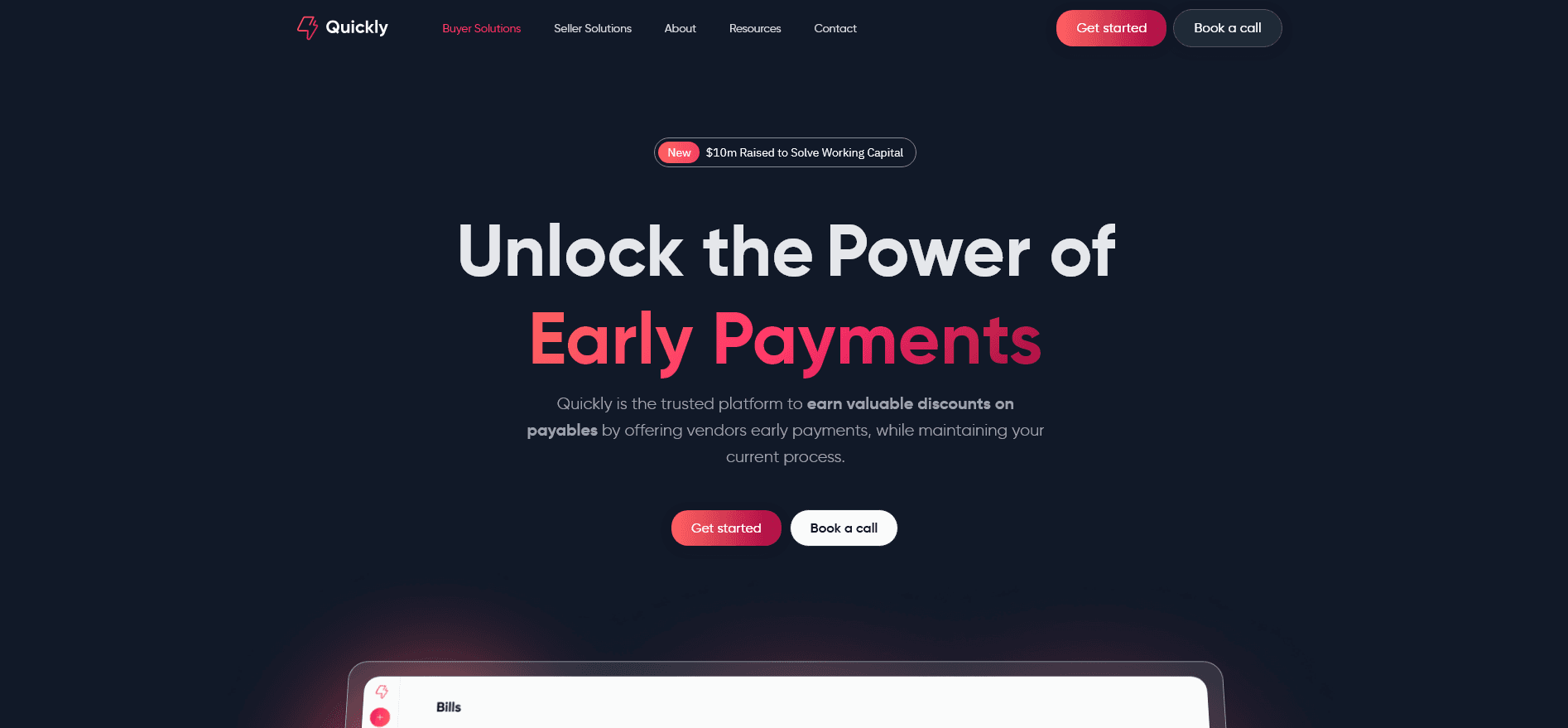 Quickly Platform Screenshot
